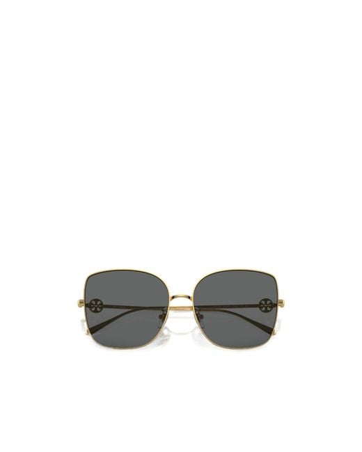 Tory Burch Gray Full Frame Sunglasses