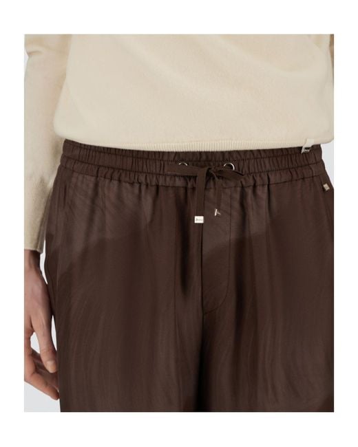 Herno Brown Resort Trousers