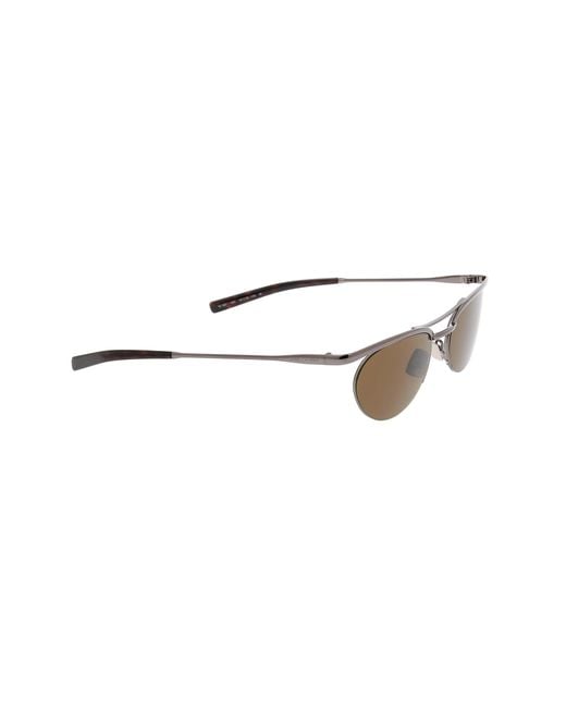 Saint Laurent Multicolor Eyewear Pilot Frame Sunglasses for men