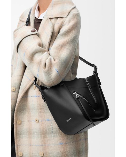 Loewe Black Hammock Flip Bag