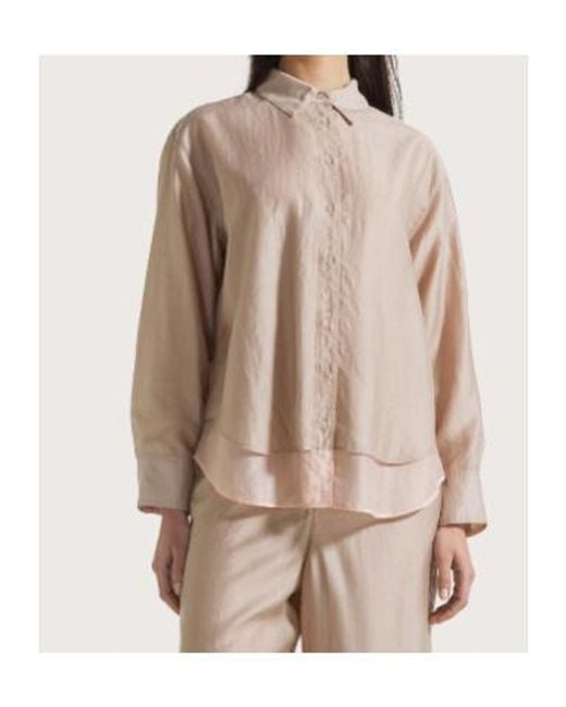 Seventy Natural Layered-Design Shirt