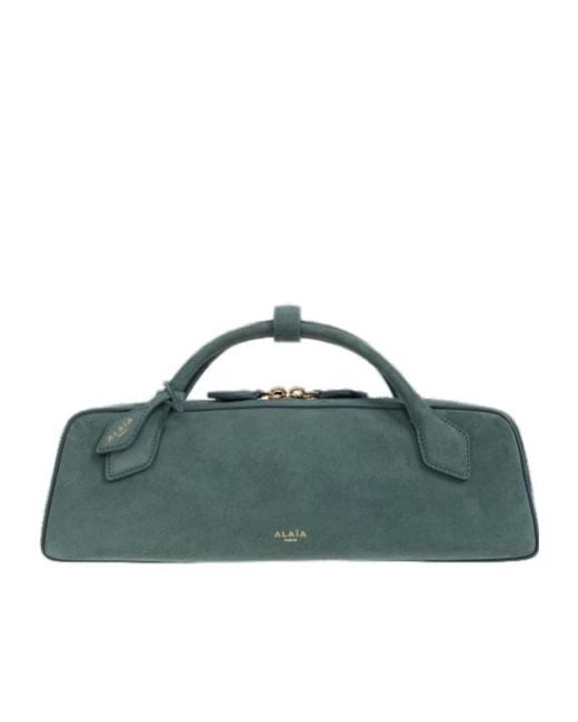 Alaïa Green Letter Handbag