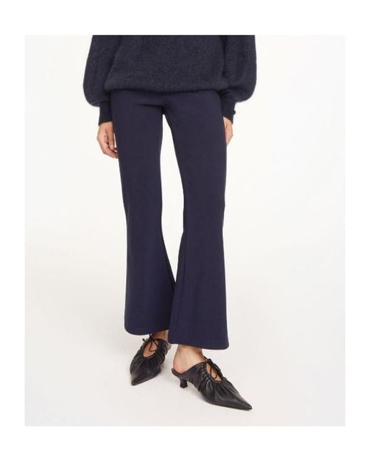 By Malene Birger Blue Vilanna Flared Trousers