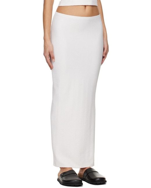 A.P.C. . Off-white Salome Maxi Skirt