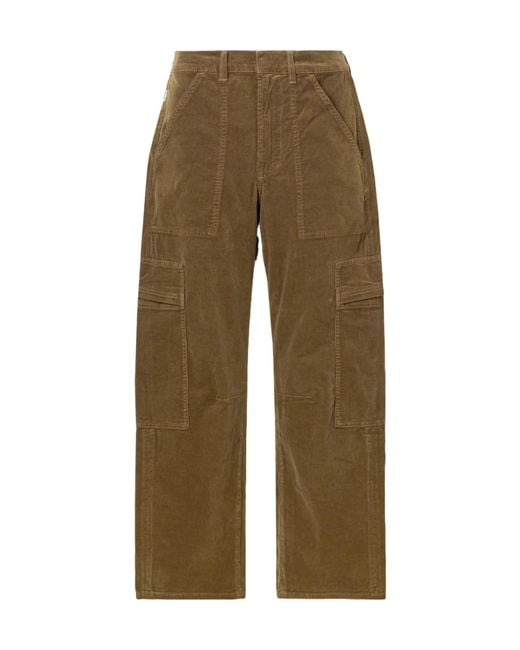Citizens of Humanity Green Marcelle Cargo Casual Pants