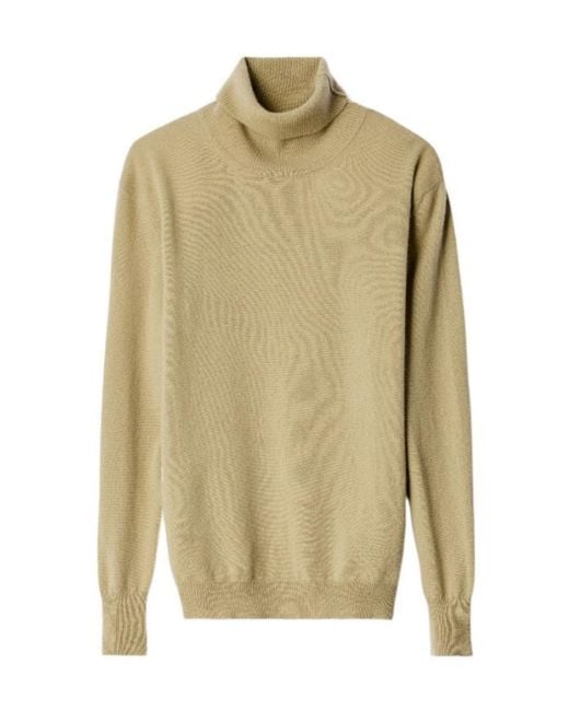 Lemaire Natural Stand-Collar Sweater