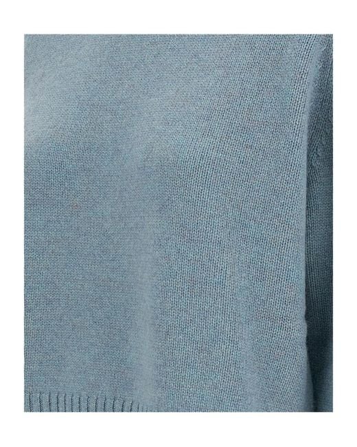 Extreme Cashmere Blue Crew-Neck Sweater