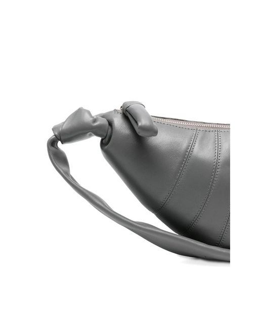 Lemaire Gray Small Croissant Bag for men