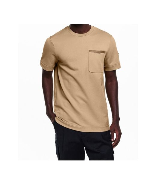 Moncler Natural T-Shirt for men