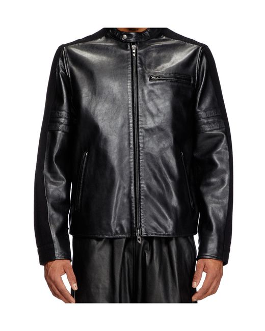 DIESEL Black L-Simz Jacket for men