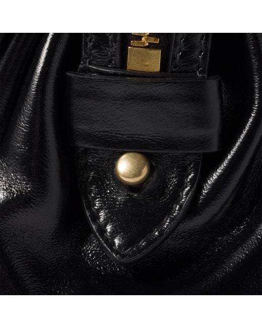 Miu Miu Black Caprice Leather Clutch