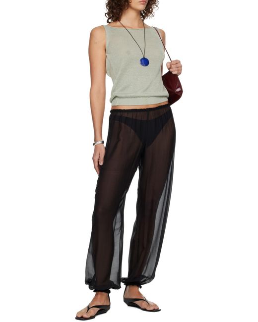 Paloma Wool Black Jogger Casual Pants