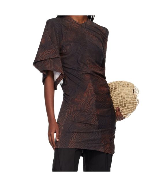 Kiko Kostadinov Black Long Sleeve Dress