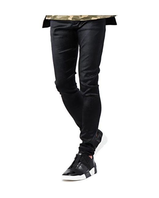 Balmain Black Stretch Pants for men