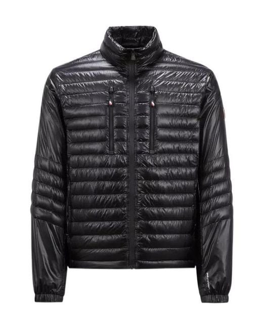 Moncler Black Grenoble Pontaix Short Down Jacket for men