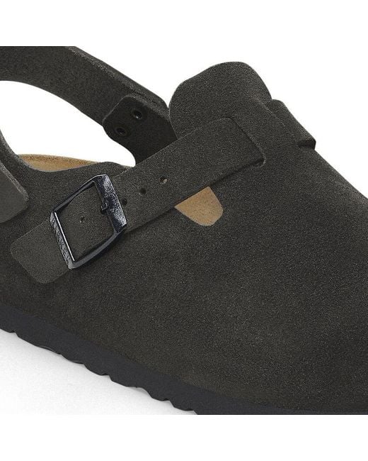 Birkenstock Black Tokio Side-Buckle Slingback Sandals for men