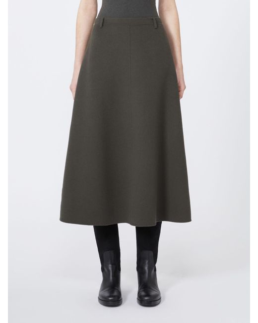 Max Mara Gray 'S Gloria Flared Midi Skirt