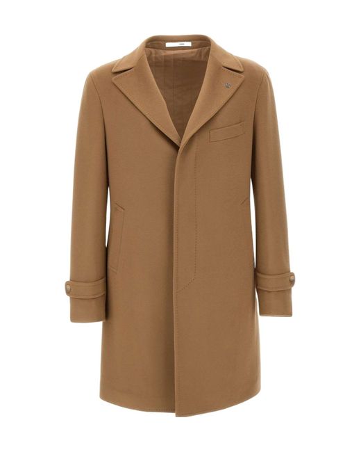 Tagliatore Brown Thomas Single-Breasted Coat for men