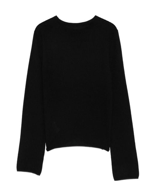 Lisa Yang Black Long-Sleeved Sweater