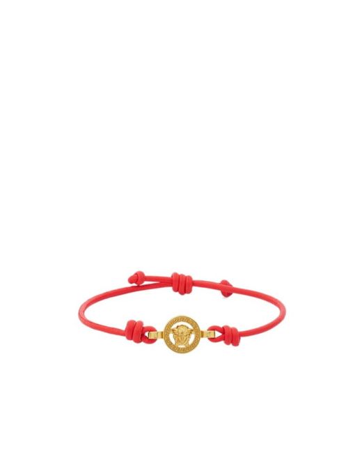 Versace White Medusa '95 Pull-On Bracelet for men