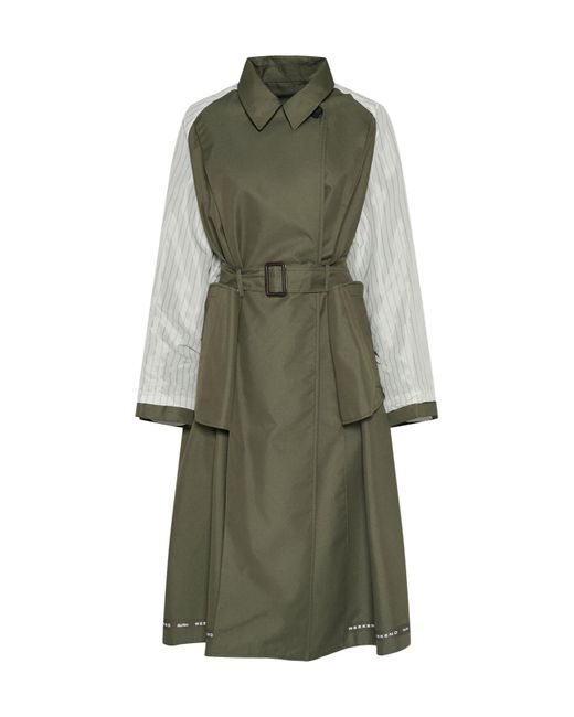 Weekend by Maxmara Green Double-Sided Windbreaker
