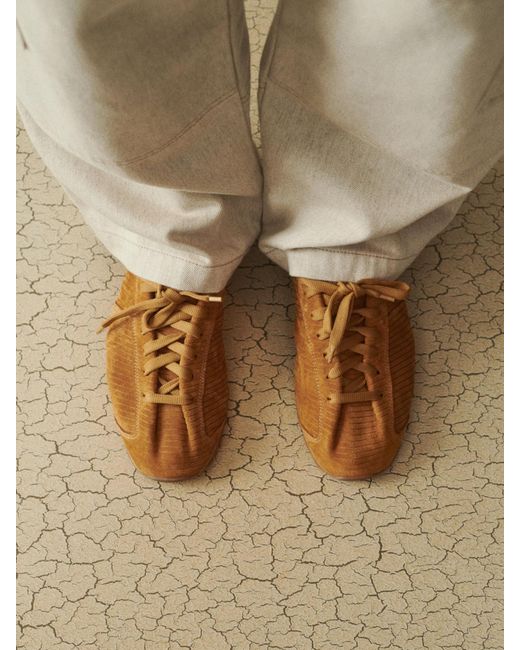 Jacquemus Brown The Tennis Soft Sneakers for men
