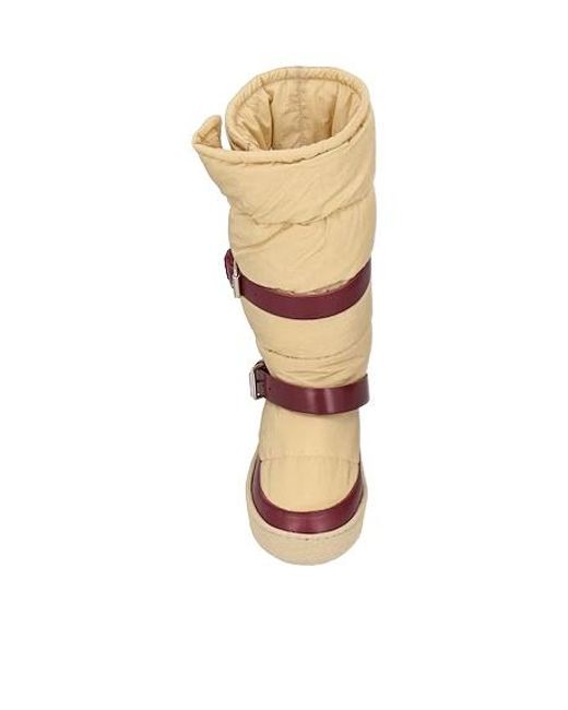 Isabel Marant Natural Two-Tone Boots