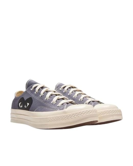 COMME DES GARÇONS PLAY Natural Strap-Up Casual Sneakers