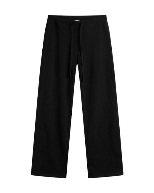 Entire studios Black Drawstring Casual Pants for men