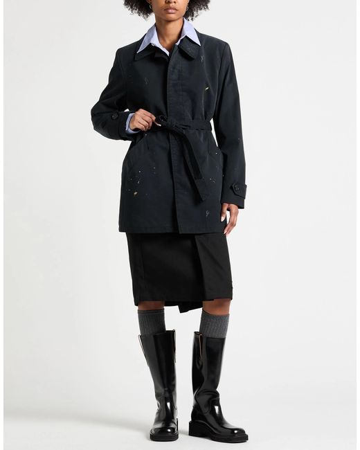 MM6 by Maison Margiela Black Full-Length Jacket