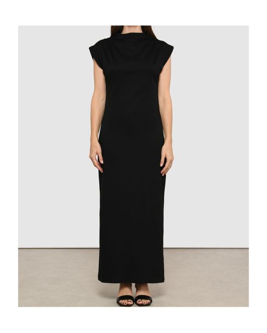 Anine Bing Black Alix Maxi Dress