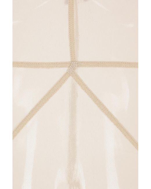 Rick Owens White Long-Sleeve Maxi Dress