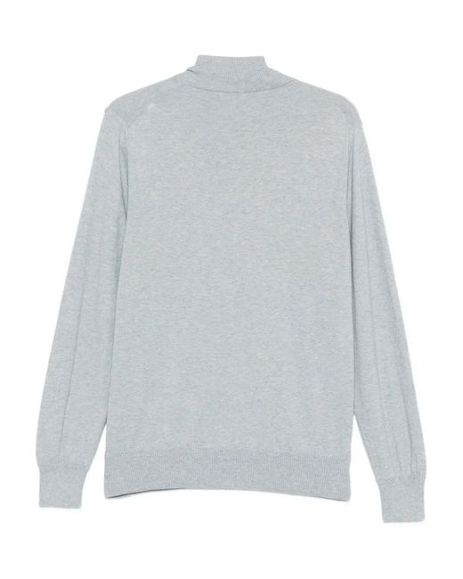 Gran Sasso Gray Long-Sleeved Sweatshirt for men