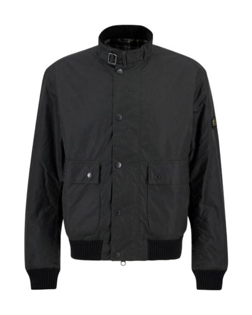 Barbour Black Coats for men
