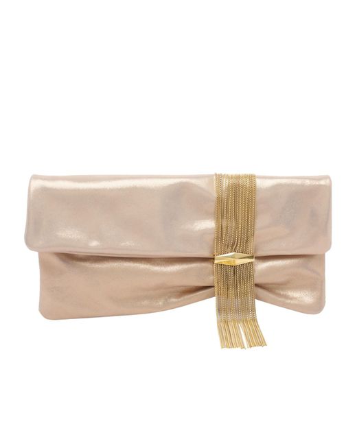 長財布 Zandra clutch in satin by Jimmy Choo Zandra crystal-embellished leather clutch in black - Jimmy