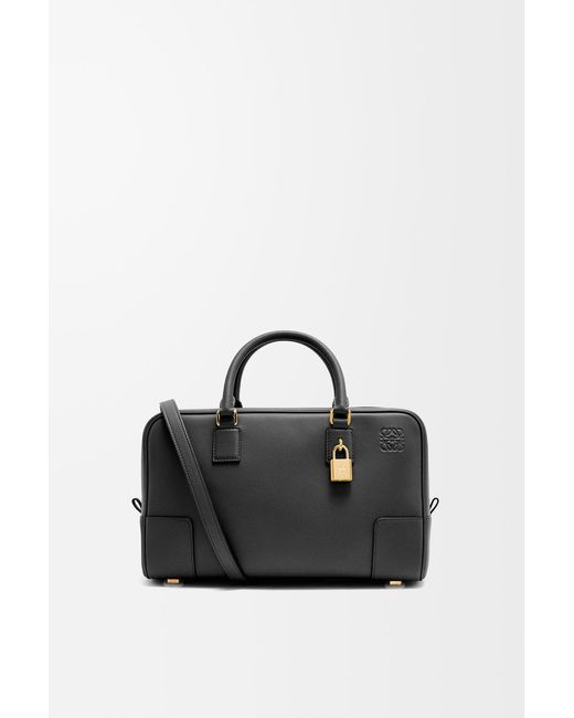 Loewe Black Amazona 28 Leather Tote Bag