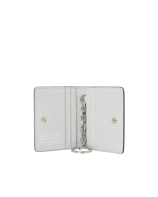 Maison Margiela Blue Card Holder Clip 2 Keyring