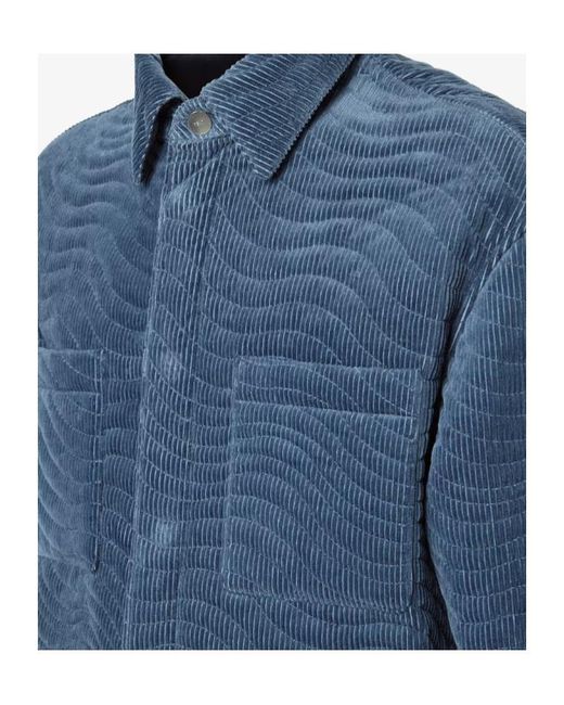 Fendi Blue Blouson for men