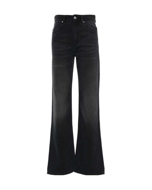Isabel Marant Black Belvira Flared Jeans