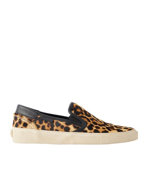 Nili Lotan Brown Leopard Print Casual Shoes