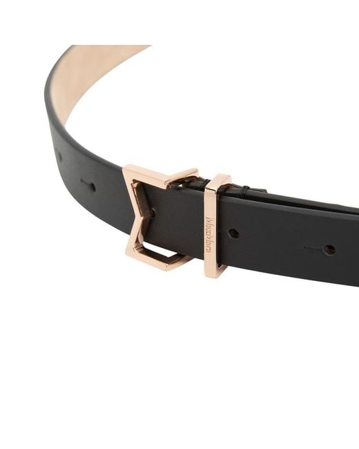Max Mara White Logo Belt