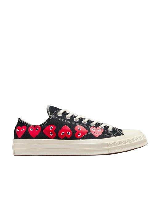 COMME DES GARÇONS PLAY Red Converse X Comme Des Garçons Play Chuck 70 Trainers for men