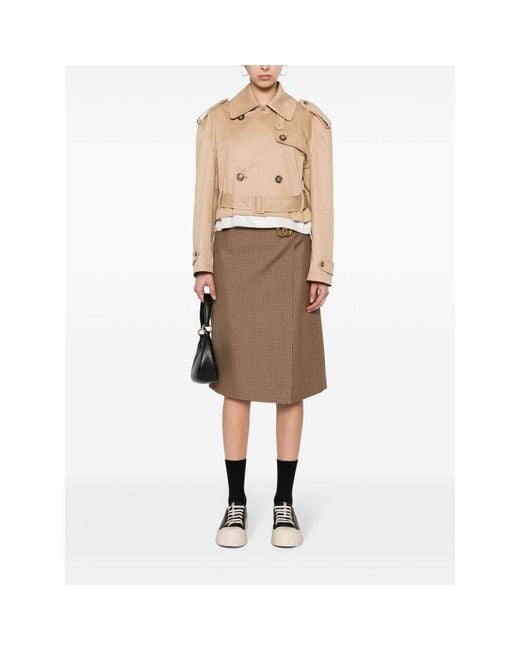 A.P.C. Natural Layered Trench Coat