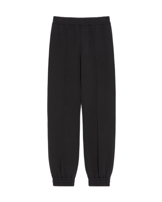 Valentino Black Vgol Jersey Joggers for men