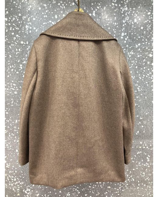 Max Mara Brown Long-Sleeved Coat