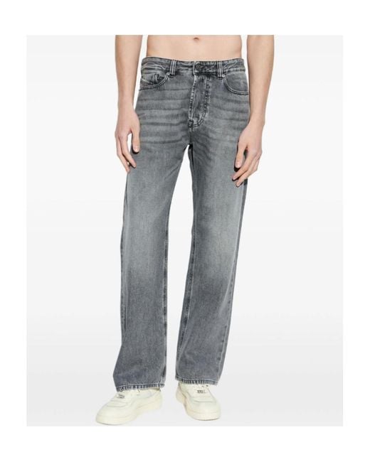 DIESEL Gray 1980 D-Eeper L32 Jeans for men