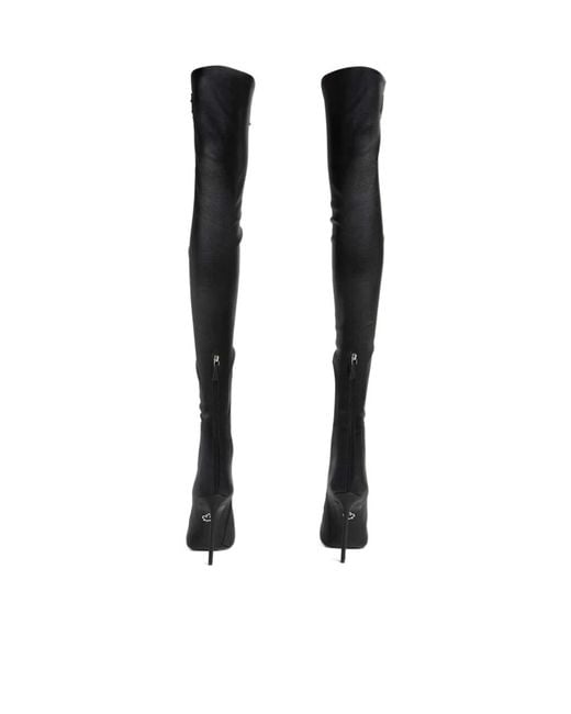 DSquared² Black Ducati X D2 Heeled Boots