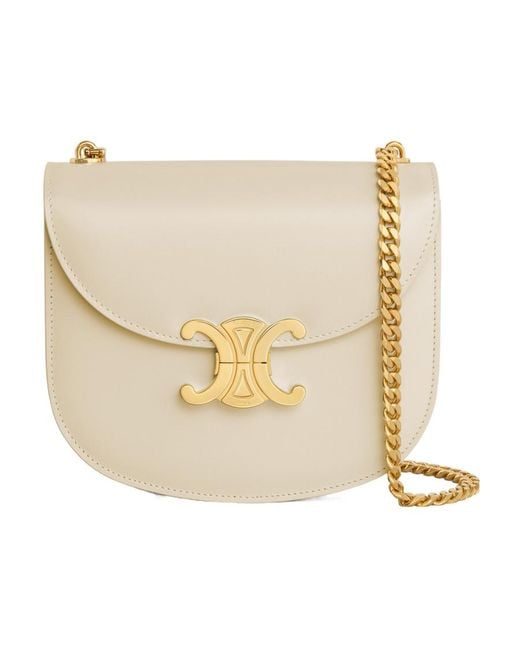 Céline Natural Besace Clea Chain Shoulder Bag