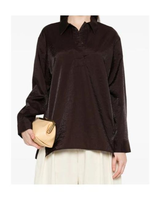 Studio Nicholson Black Long Sleeve Shirt