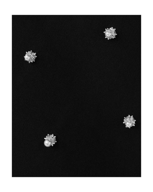 Givenchy Black Embellished Mid-Length Dress